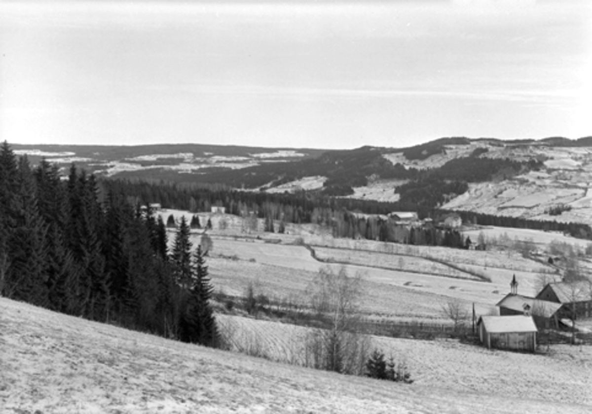 Anno Domkirkeodden, Veldre, vinterlandskap,