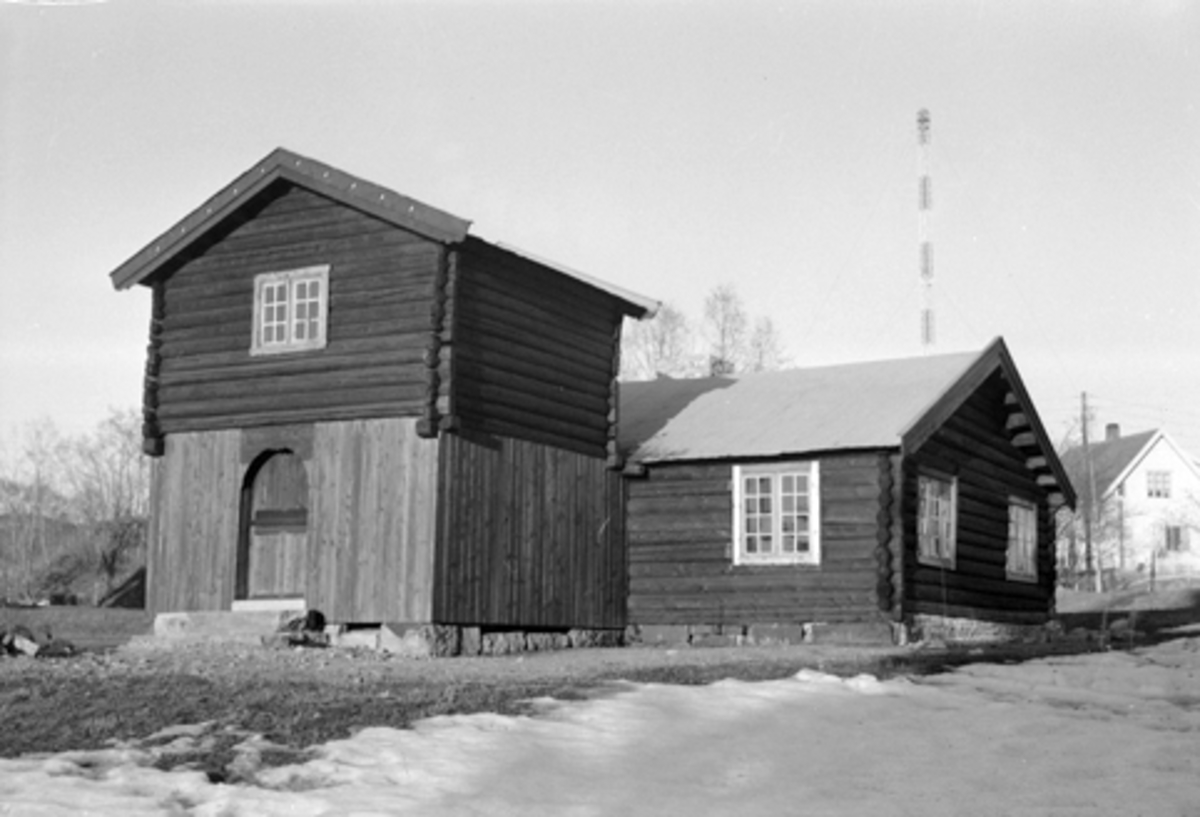 Anno Domkirkeodden, BARFRØSTUA PÅ HEDMARKSMUSEET, HDH. 19. FOTO S. B. N. 1956.