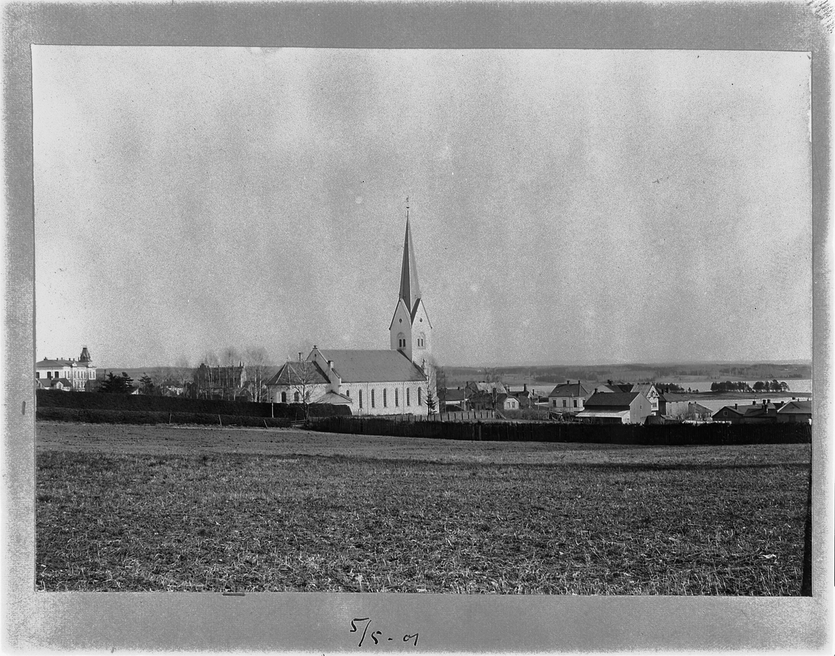 Johan Albert Steen, SAGATUN, HAMAR DOMKIRKE, FØR VILLABEBYGGELSE, 5-5-1901.