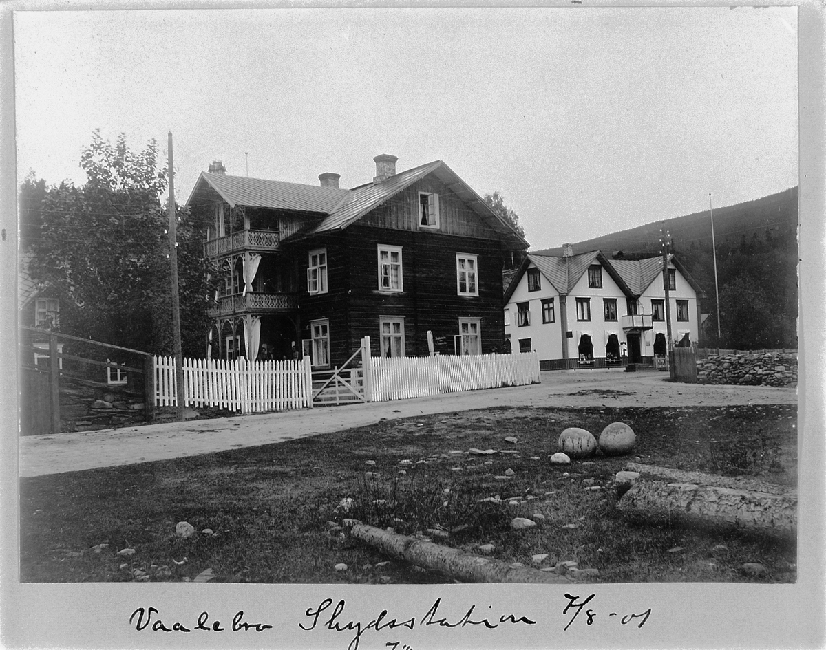 Johan Albert Steen, VÅLEBRU SKYSSTASJON, RINGEBU. SKYDSSTATION, 7-8-1901.