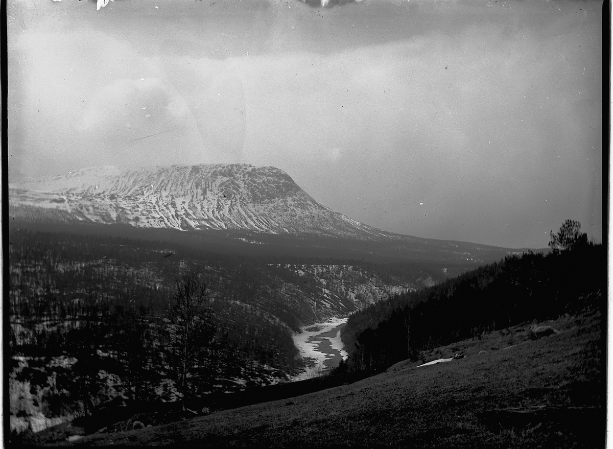 Ole Hansen Løken, LANDSKAP, UKJENT STED, FJELL.