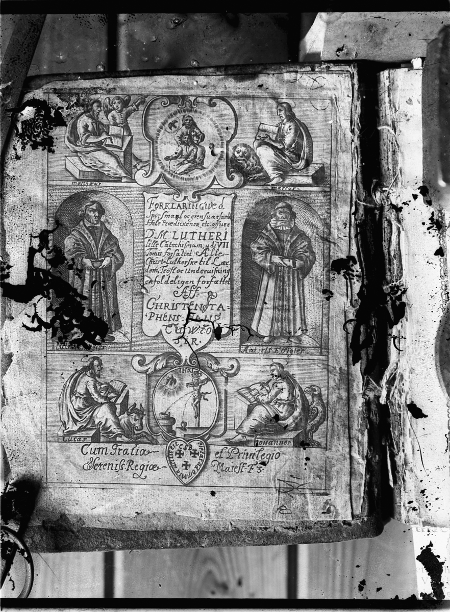 Oscar Løberg, REPRO FRA RELIGIØS BOK, MARTIN LUTHER.