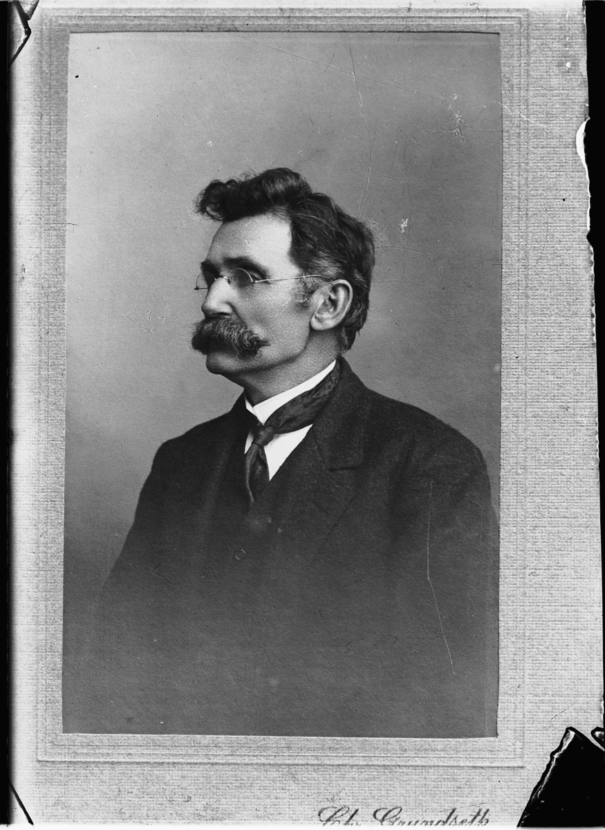 Christian Grundseth, PORTRETT MANN, UKJENT.
