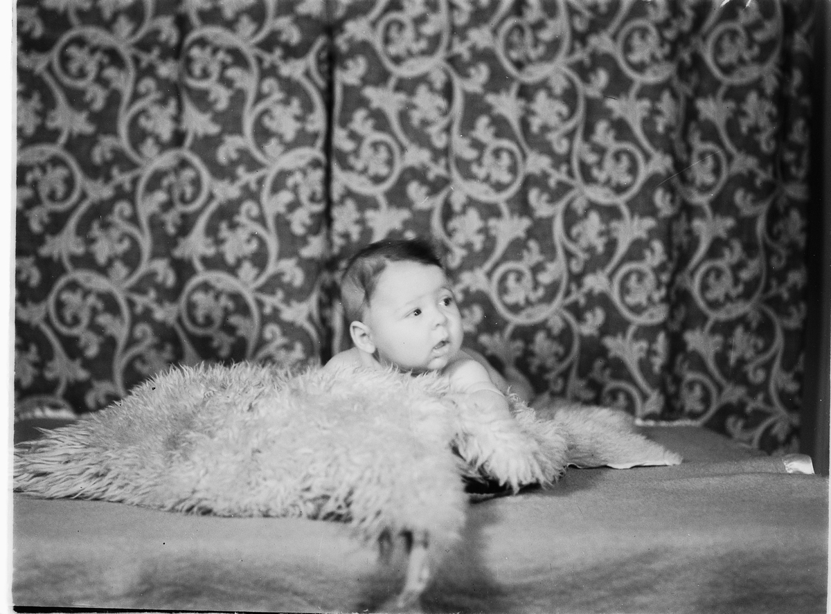 Håkon Prestkværn, Inger-Johanne Bjørge, baby på saueskinn