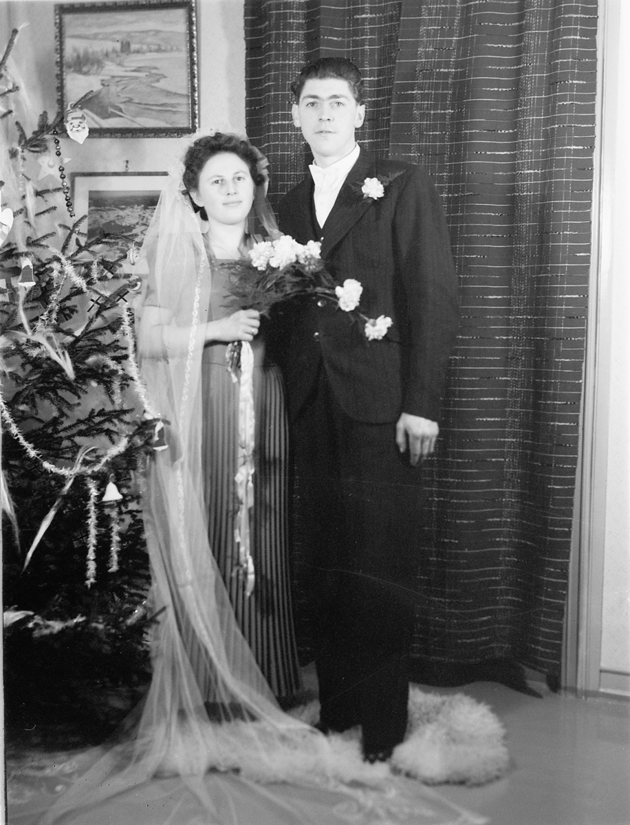 Håkon Prestkværn, Brudeparet Rud, 1948.