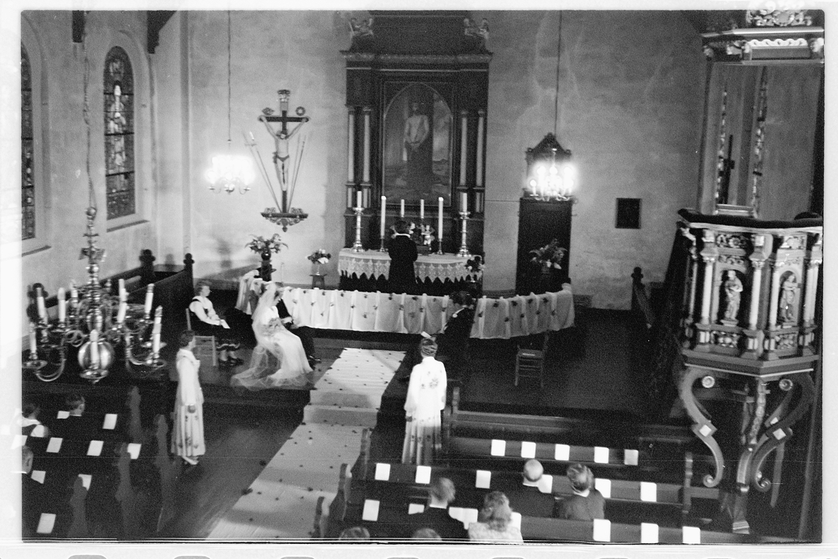 Håkon Prestkværn, Bryllup. Vielse i Furnes kirke i Ringsaker.