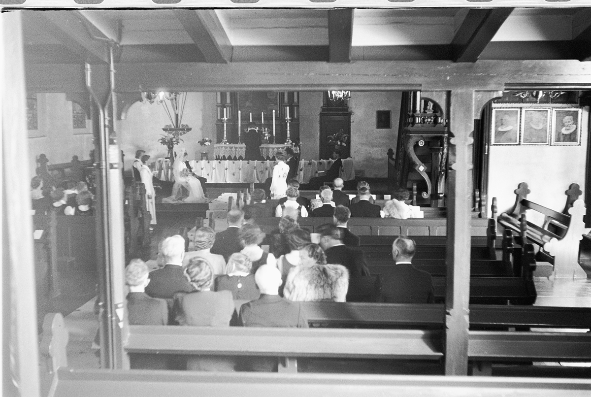 Håkon Prestkværn, Bryllup. Vielse i Furnes kirke i Ringsaker.