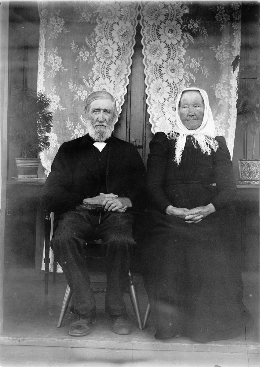Kristoffer Horne, Ukjent eldre mann og kvinne.