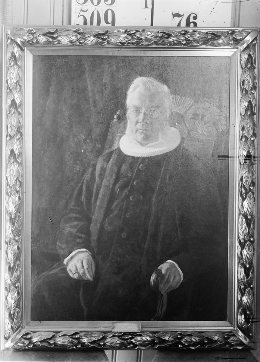 Oscar Løberg, REPRO MALERI AV REINERT SVENDSEN, MALT AV JOHAN NORDHAGEN.