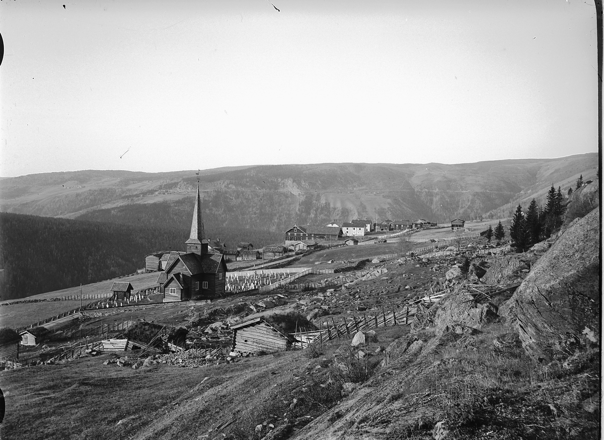 Simen Baardseth, Kvikne kirke, Nord-Fron. Fjell terreng.