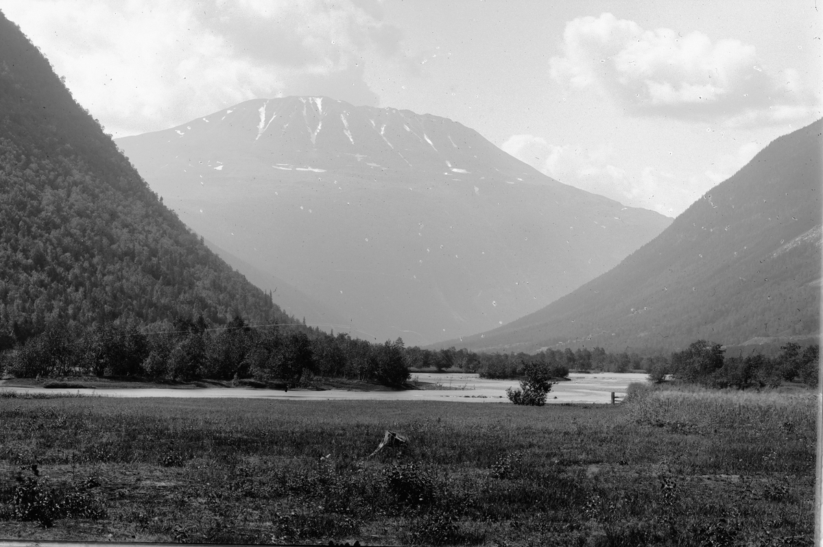 Hans Emil Erichsen, Utsikt mot Gaustatoppen.