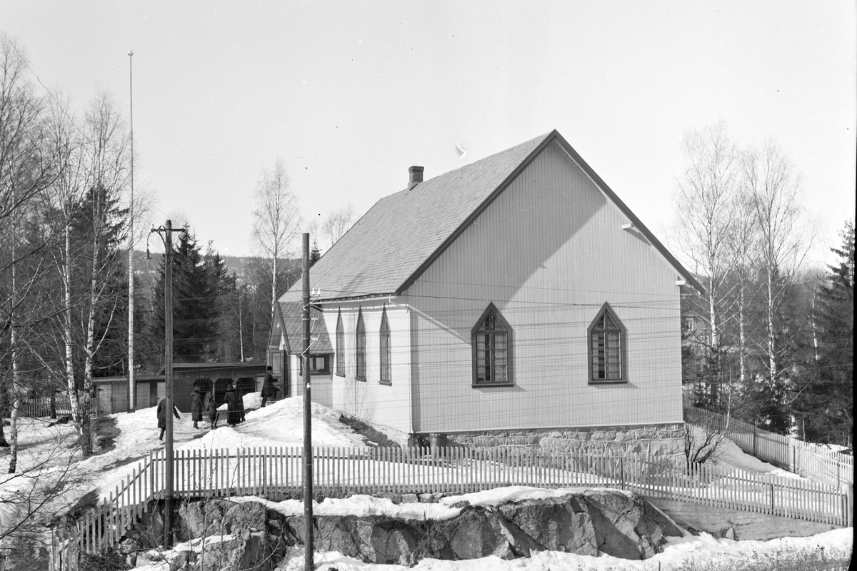 Håkon Prestkværn, Moelv, Bedehuset, eksteriør