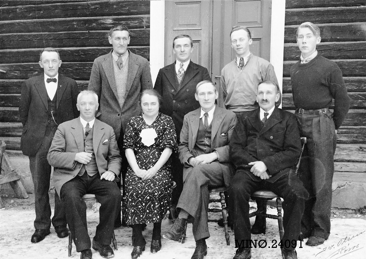 Iv. Olsen, Ansatte ved Tolgen meieri