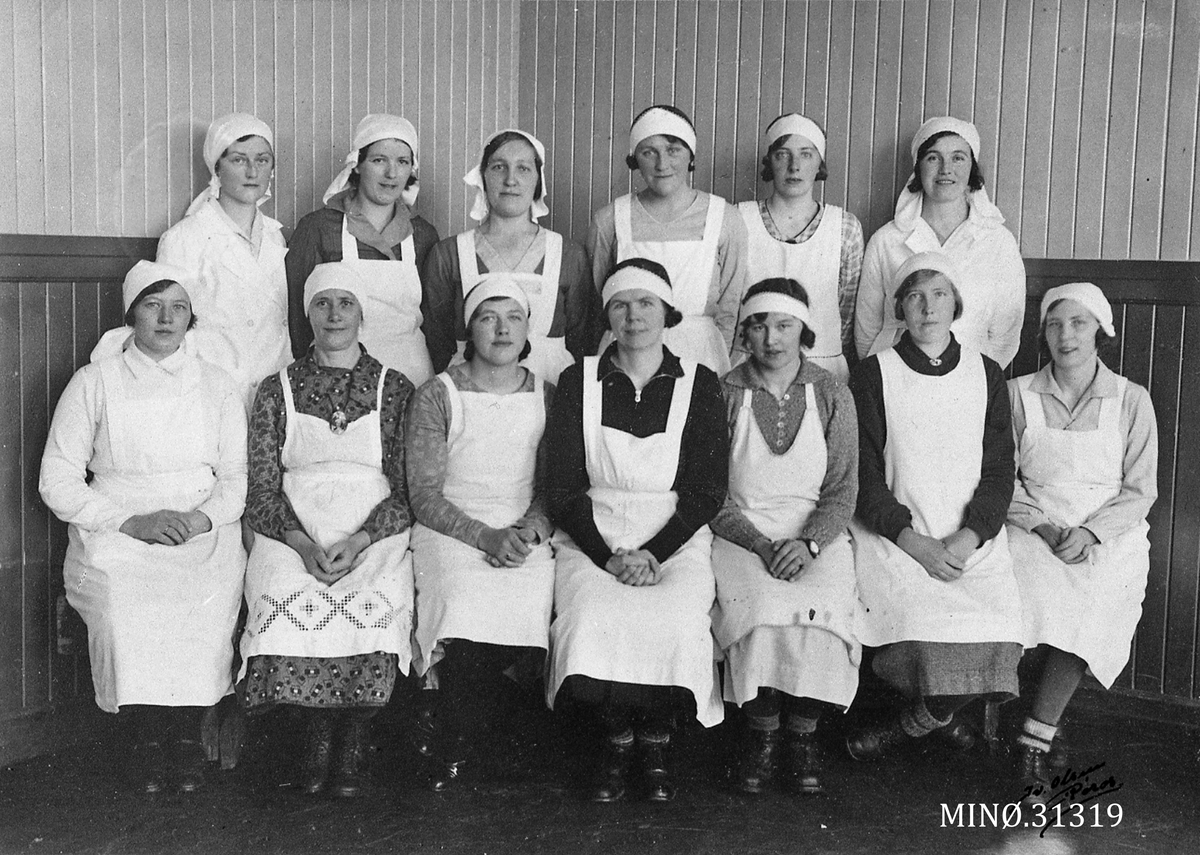 Iv. Olsen, Tolga hustellskole, våren 1934