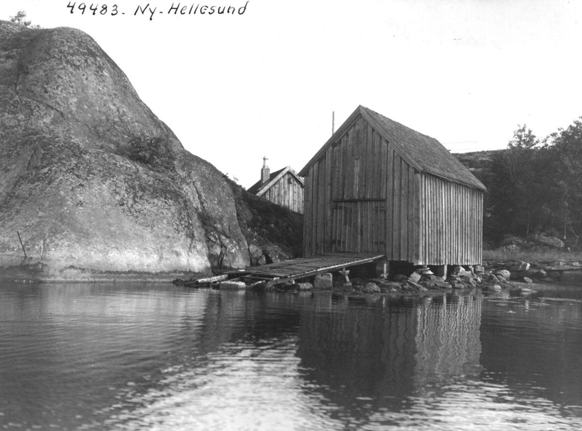 Anders Beer Wilse, Wilse original, Ny Hellesund, Bebyggelse