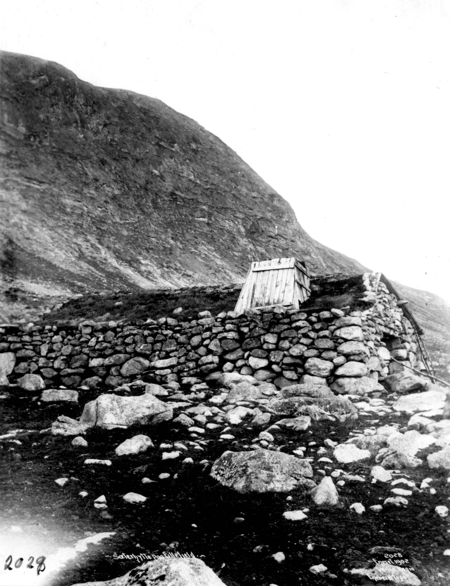 Anders Beer Wilse, Seter, Steinhus.