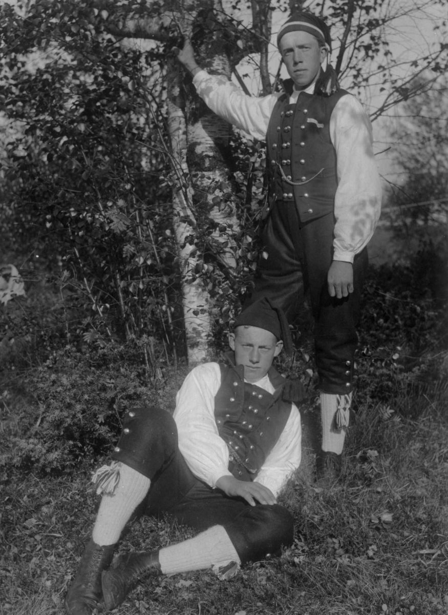 Anders Beer Wilse, Mannsdrakt