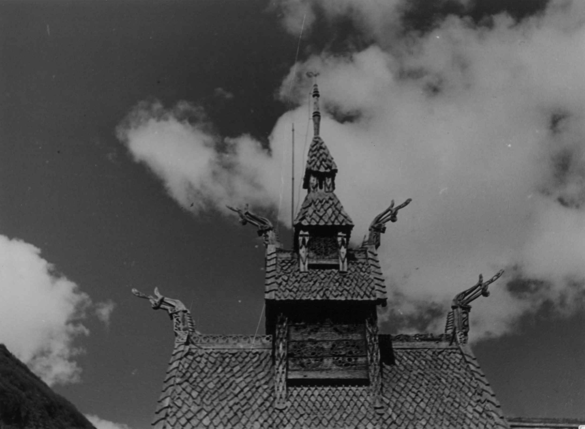 Anders Beer Wilse, Borgund stavkirke