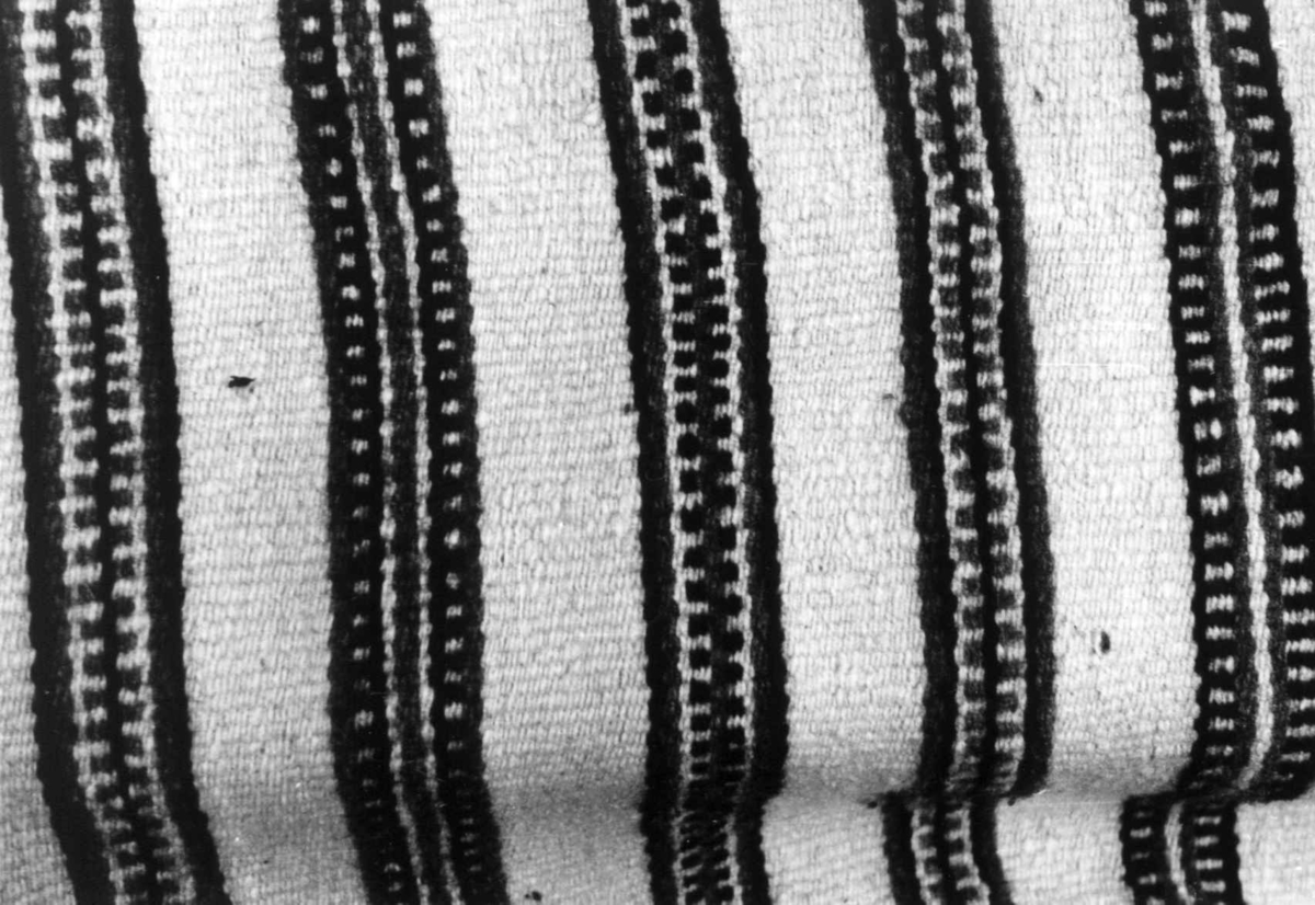 Anna Grostøl, Detalj av greneteppe. Tromsø, Troms 1947.
