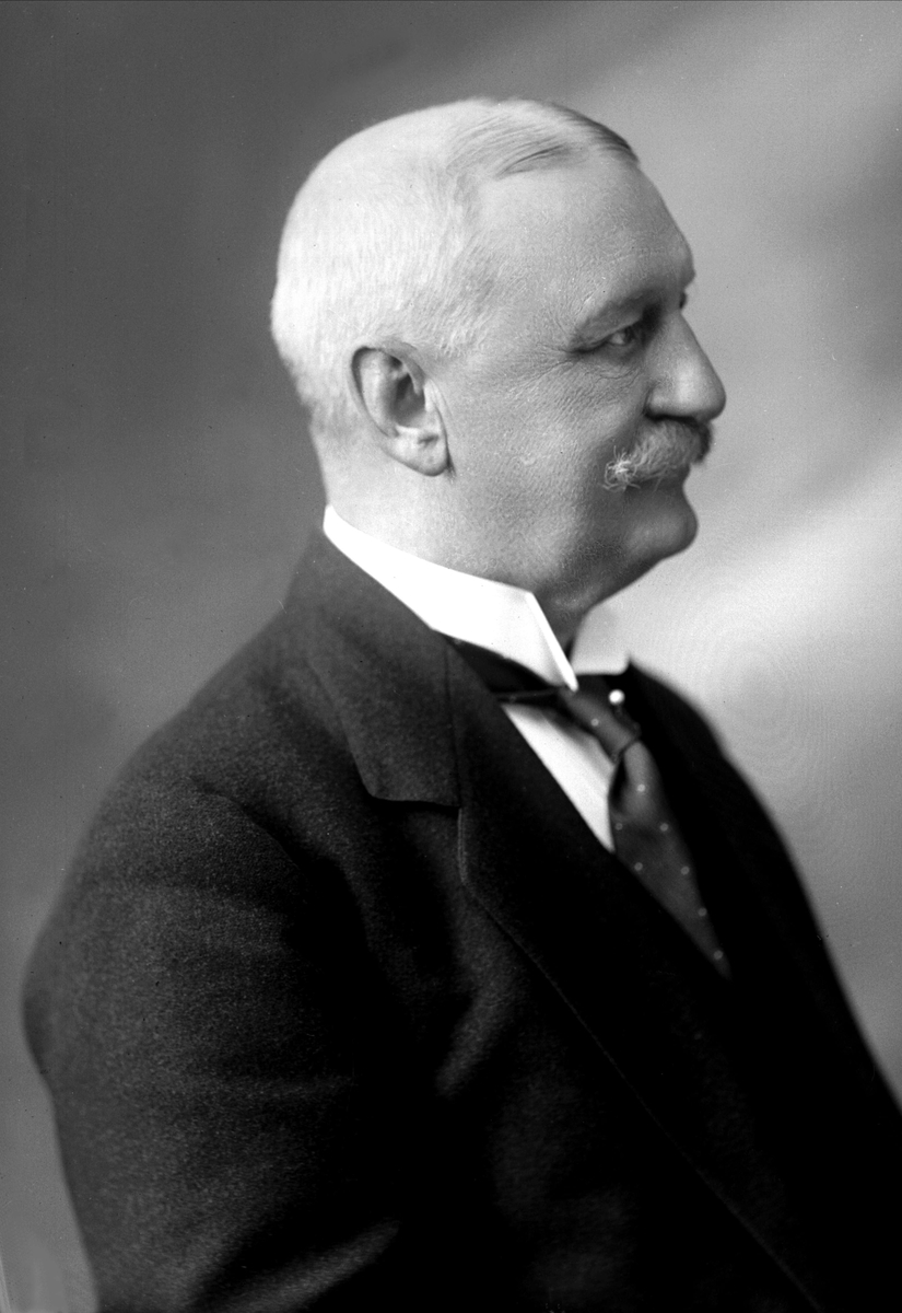 Gustav Borgen, Portrett av Otto Christian Holter.