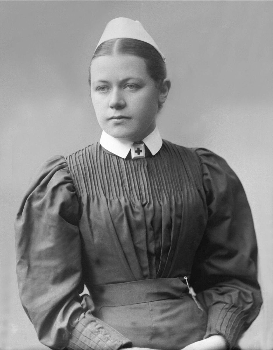 Gustav Borgen, Portrett, sykepleier. Frk Thorsen.