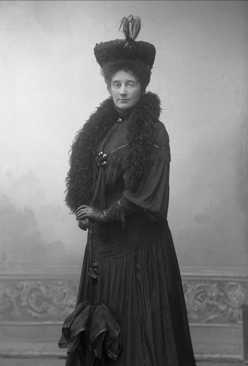 Gustav Borgen, Portrett av Barbra Knagenhjelm, født Ihlen.