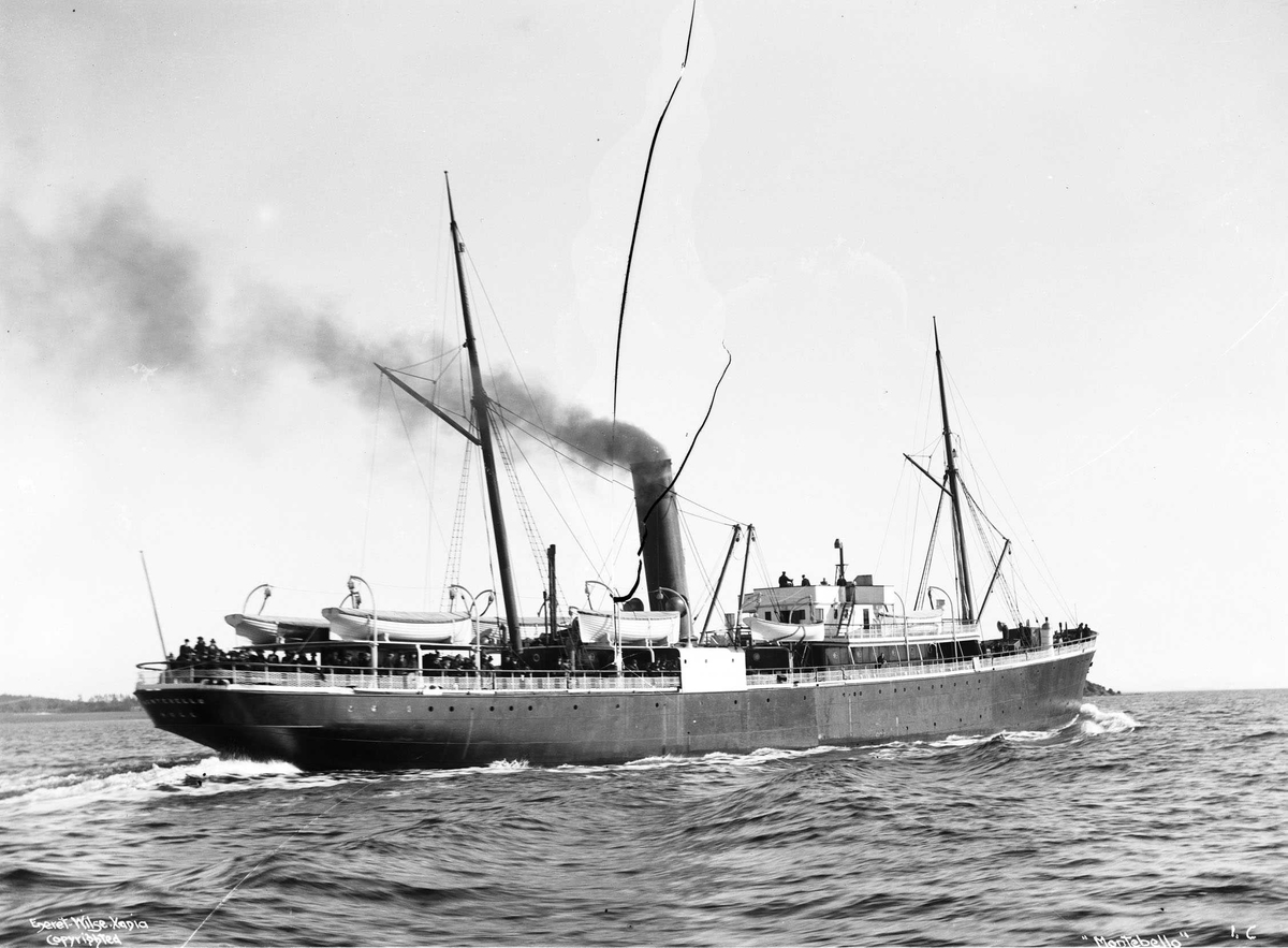 Anders Beer Wilse, D/S Montebello (b. 1890, Richardson Duck & co, Stockton)
