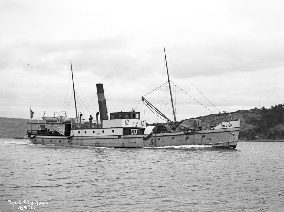 Anders Beer Wilse, D/S Svan (b.1860, Motala Verkstad, Motala)