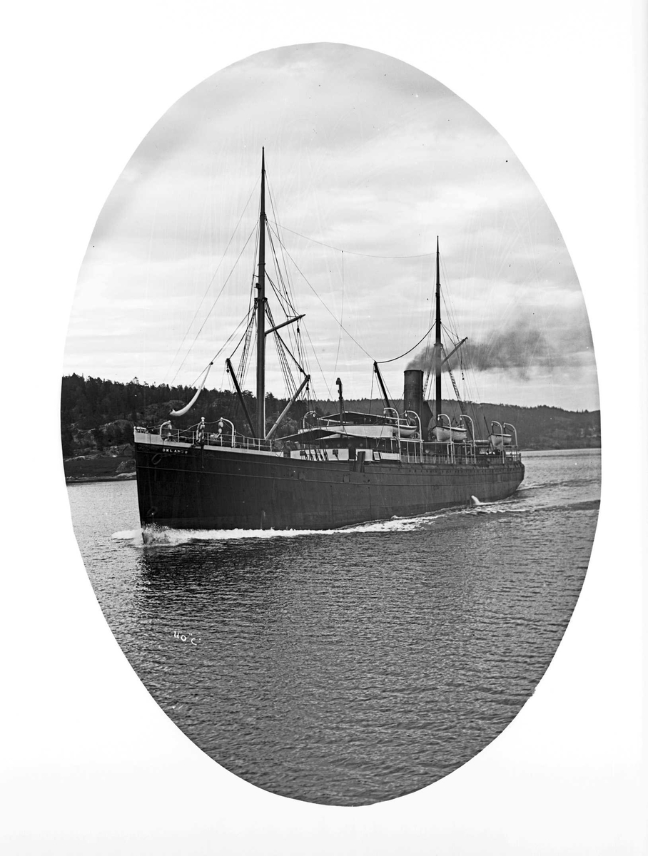 Anders Beer Wilse, D/S Orlando (b. 1869, C. & W. Earle, Hull)