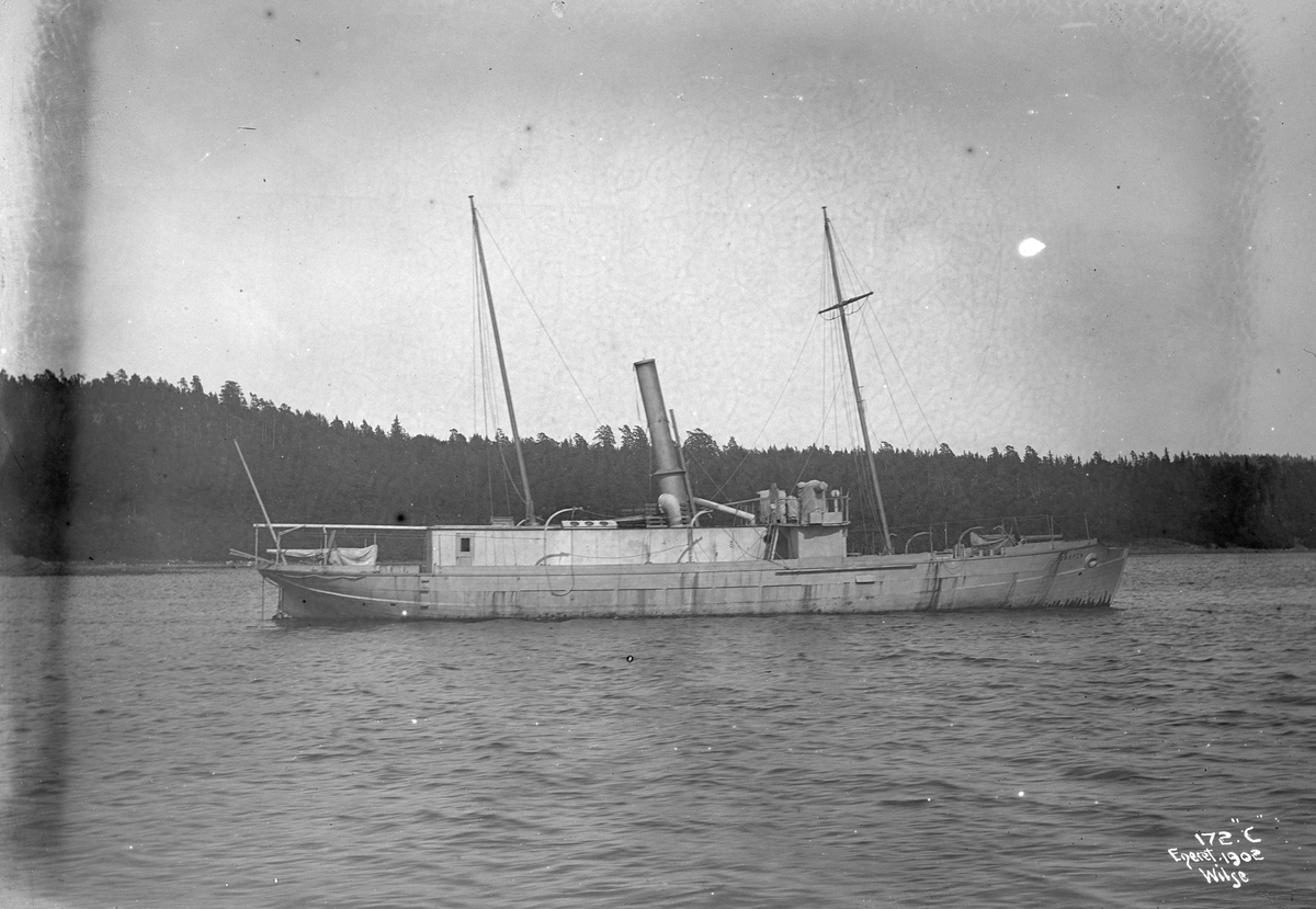 Anders Beer Wilse, Sarpen (b. 1860, Karljohansvern verft, Horten), gammel kanonbåt