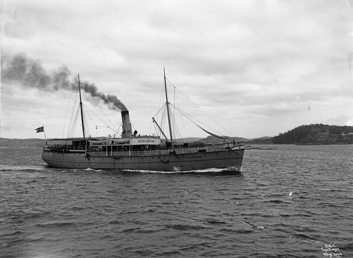 Anders Beer Wilse, D/S Excellencen (b. 1859, Motala Co, Norrkøping)