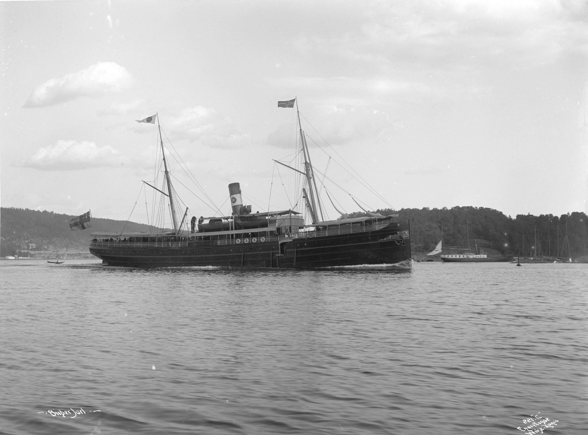 Anders Beer Wilse, D/S 'Birger Jarl' (b. 1893, W. Lindberg AB, Stockholm)