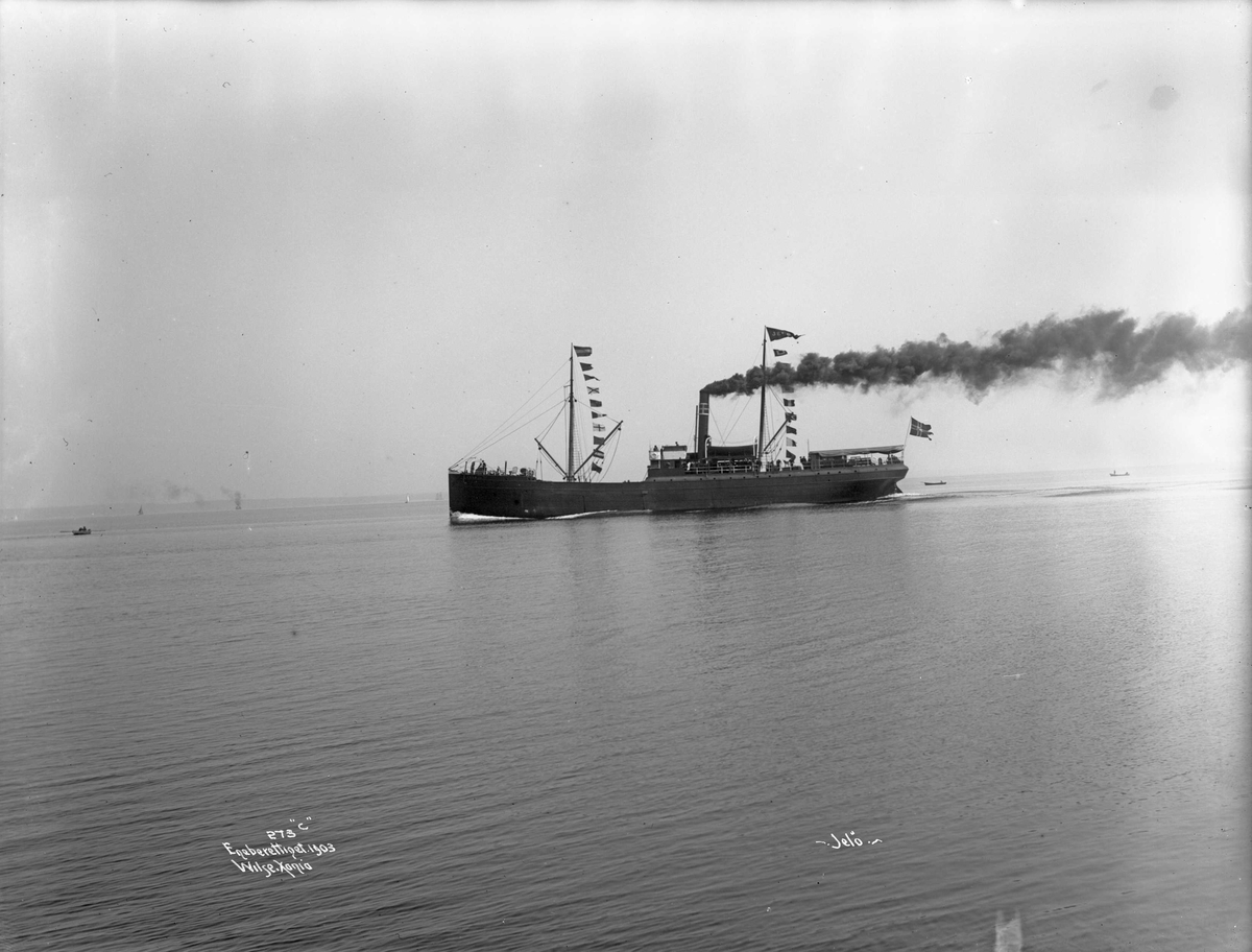 Anders Beer Wilse, D/S Jelø (b. 1880. Vulcan Aktiegesellschaft)