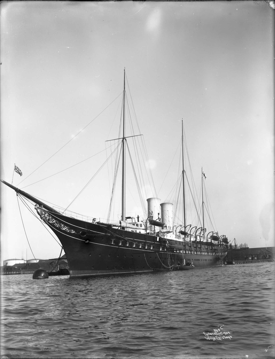 Anders Beer Wilse, HMY Victoria and Albert III (b. 1899, Pembroke Dock, Wales), baug. Engelske kongeyacht.