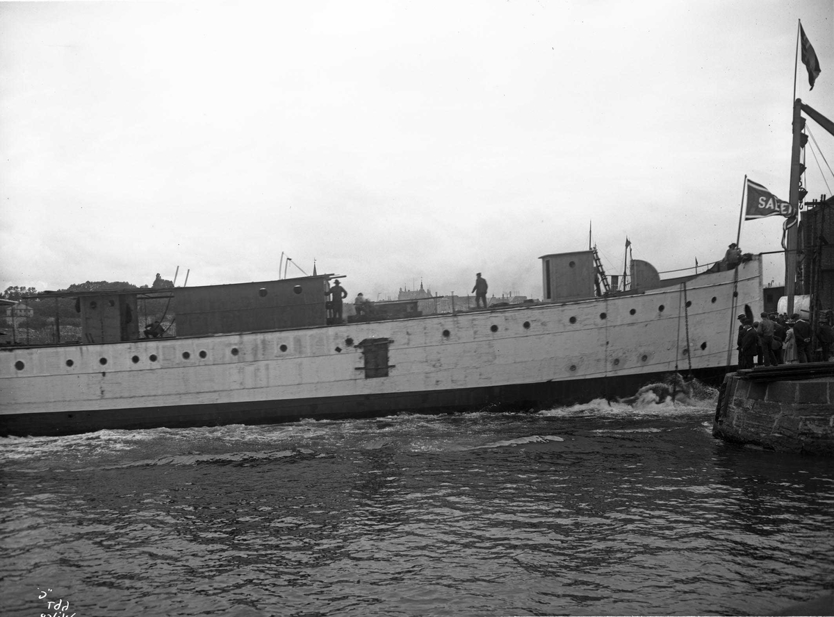 Anders Beer Wilse, Salten, stabelavløpning