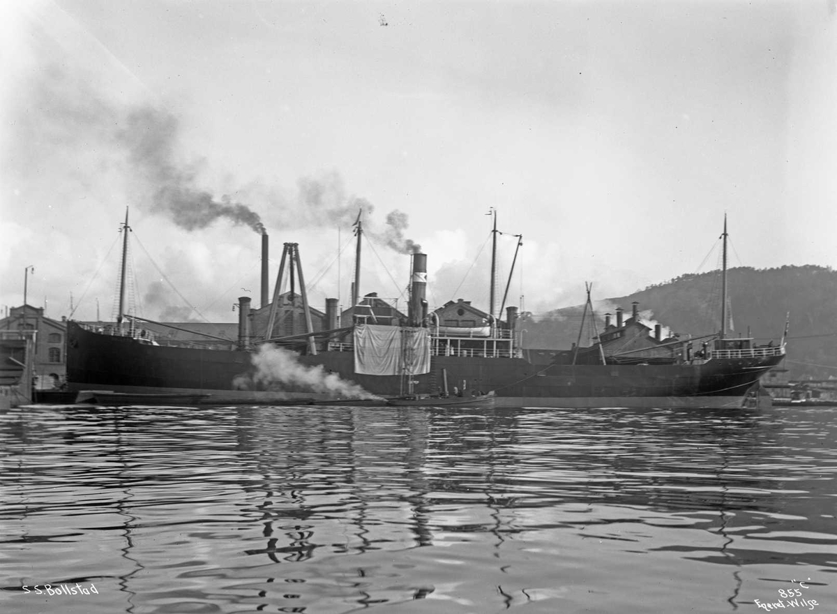 Anders Beer Wilse, D/S Bollsta (b. 1910, Nylands Verksted, Chrsitiania)