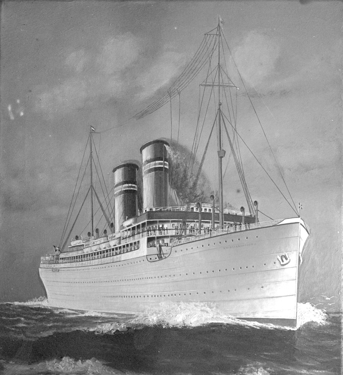 Anders Beer Wilse, D/S Kristianiafjord (b. 1913, Cammell, Laird & Co., Birkenhead)