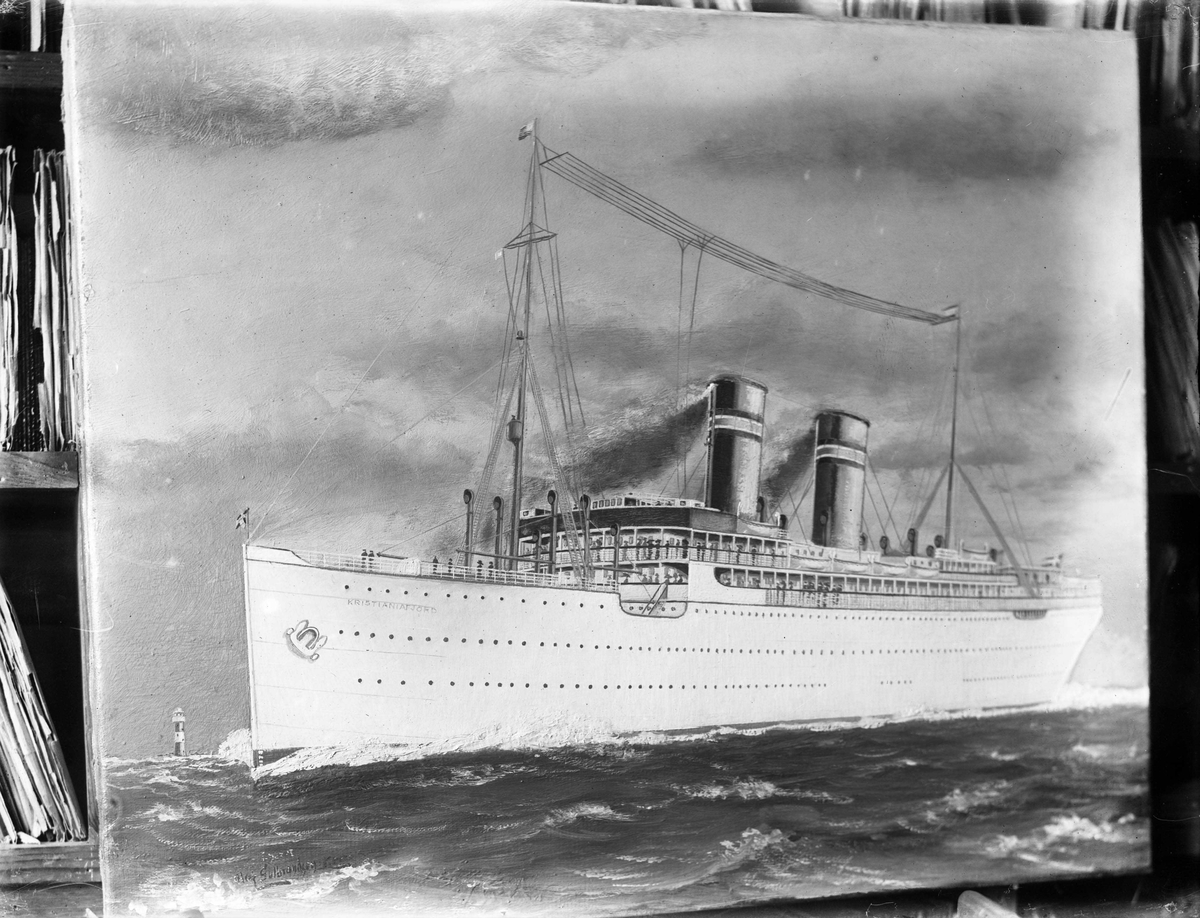 Anders Beer Wilse, D/S Kristianiafjord (b. 1913, Cammell, Laird & Co., Birkenhead)