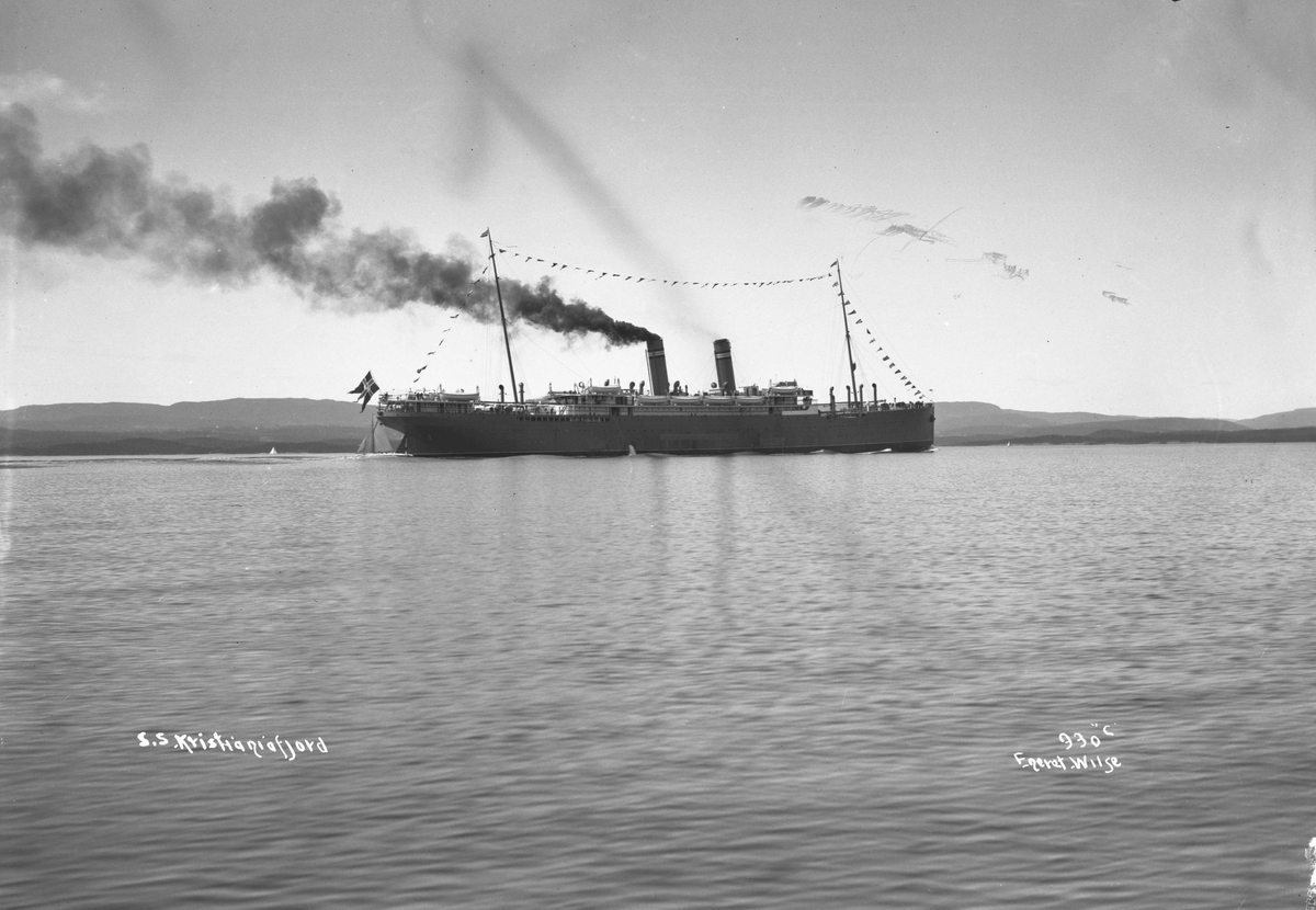 Anders Beer Wilse, D/S Kristianiafjord (b. 1913, Cammell, Laird & Co., Birkenhead)