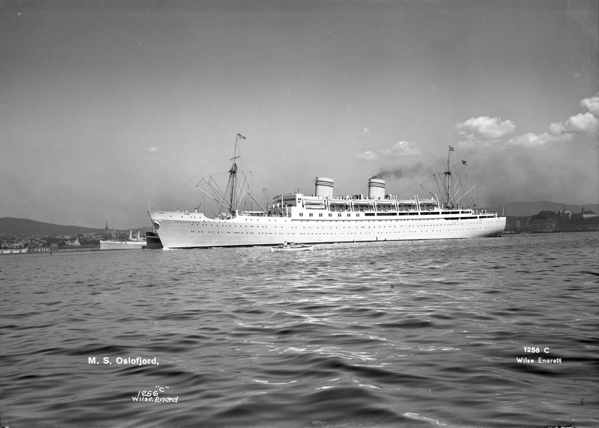 Anders Beer Wilse, M/S Oslofjord (b. 1938, Weser A.G., Bremen)