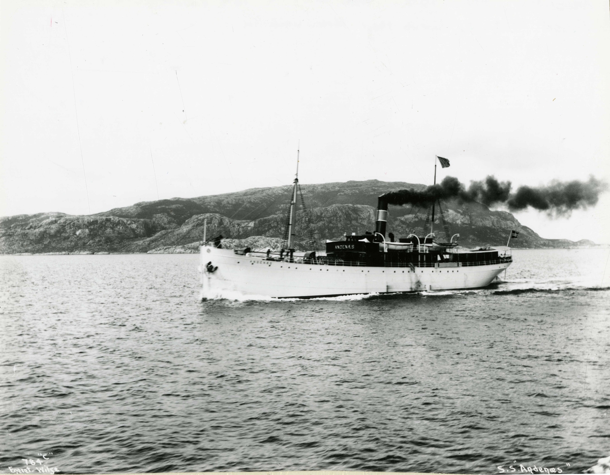 Anders Beer Wilse, D/S Andenæs (b.1903, Fredriksstad mek. Værksted, Fredrikstad)