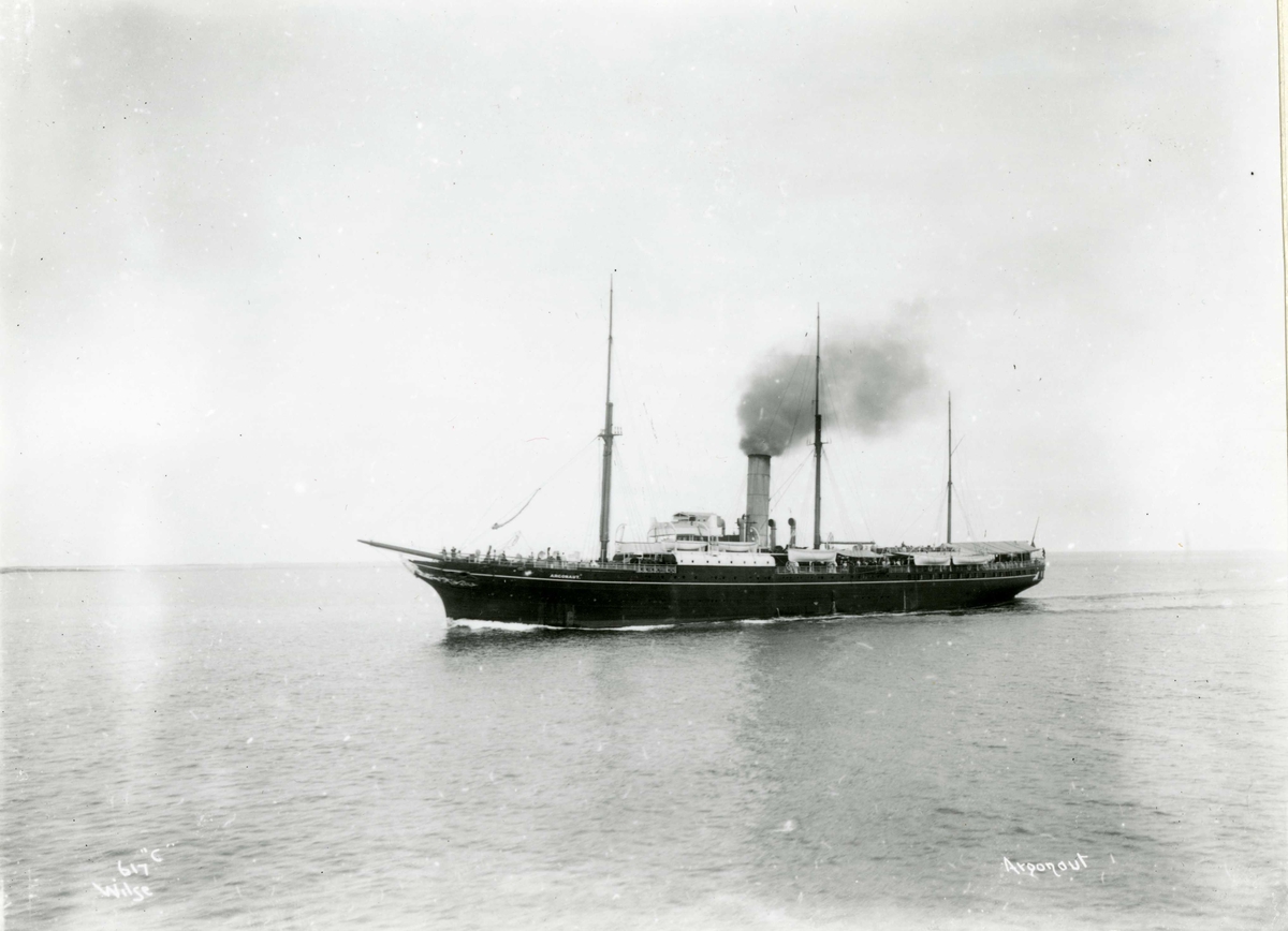 Anders Beer Wilse, D/S Argonaut (Ex. Norse King, Orienta, La Plata, Norfolk)(b.1879, R. & H. Green, London)