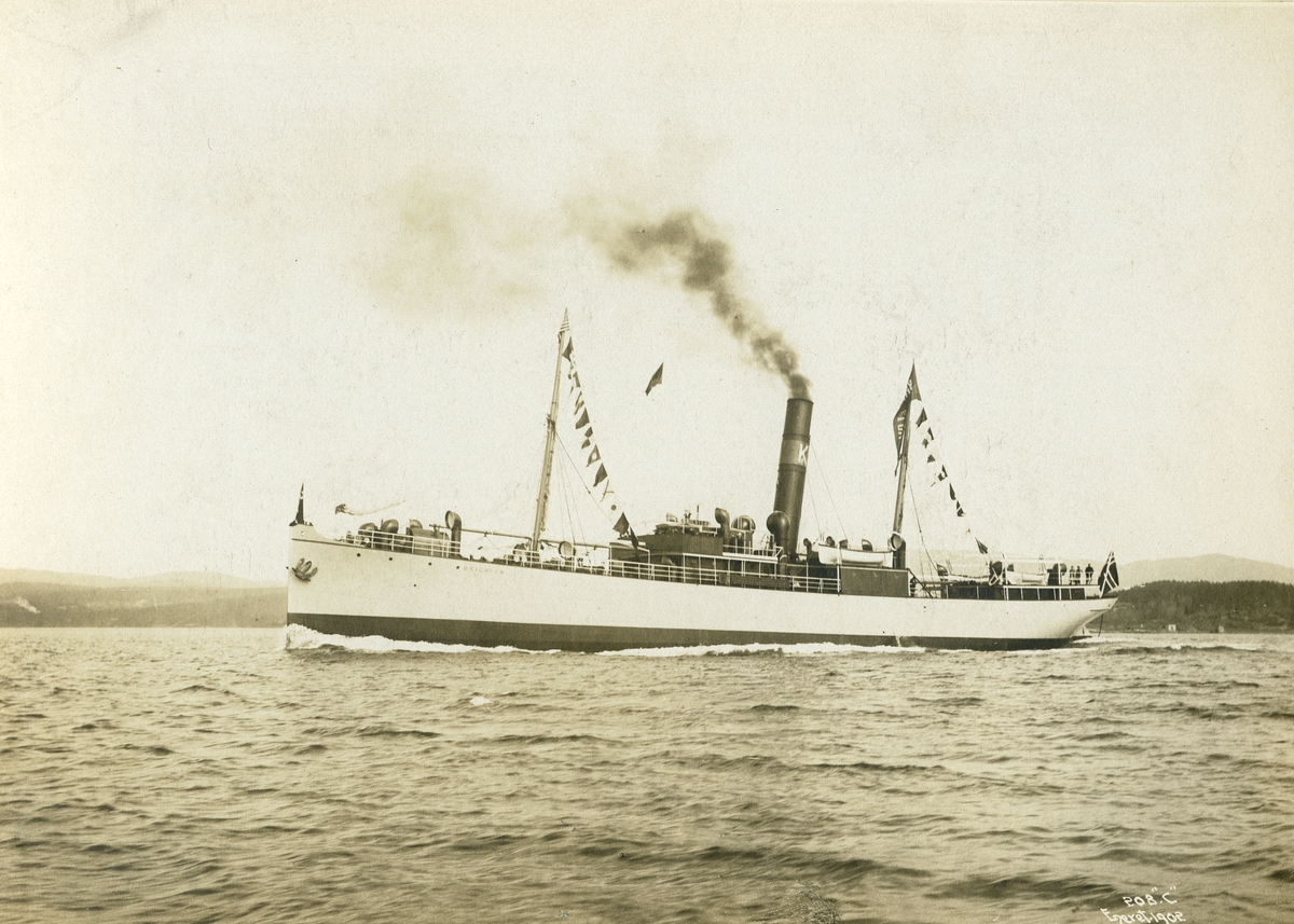 Anders Beer Wilse, D/S Brighton (b.1902, A/S Akers mek. Verksted/ A/S Framnæs mek. Værksted, Kristiania/ Sandefjord)