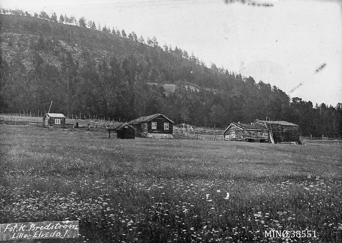 Alexander Bredstrøm Ansberg, Gardsbruk,Dalen Nystuen søndre, ca. 1917