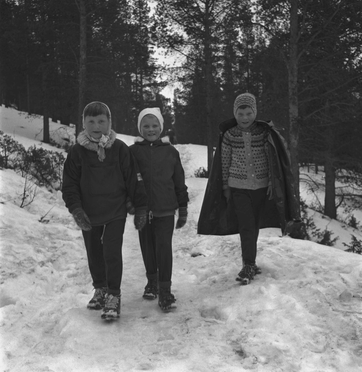 Per Magne Grue, Tynset, Savalen, Barn i skogen, Unge tilskuere, Hopp konkurranse