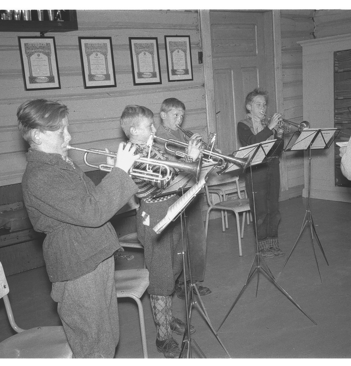 Per Magne Grue, Musikkøvelse i Rambu, Tynset.