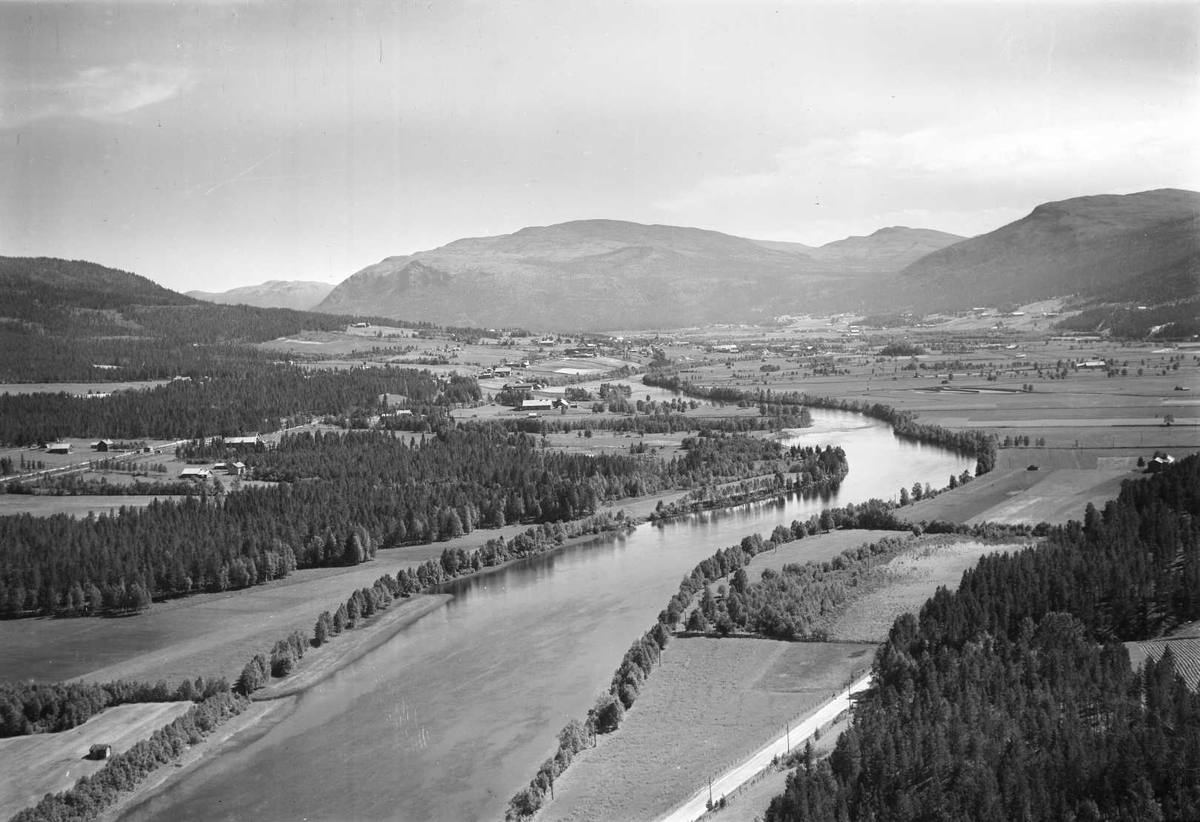 Widerøes Flyveselskap A/S, Oversikt over Alvdal, Glomma