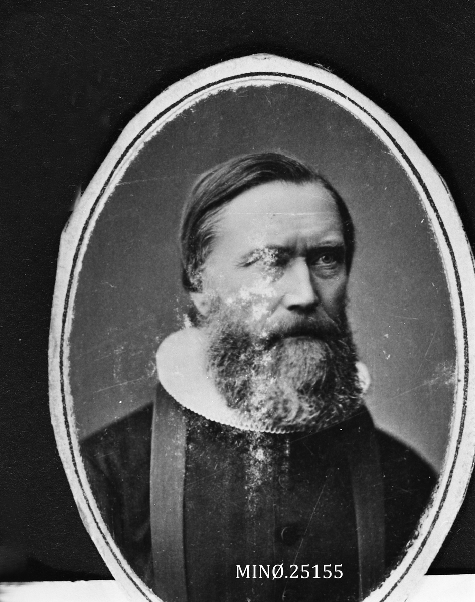 Ukjent, Portrett av prest Nils Skavang (1833-).