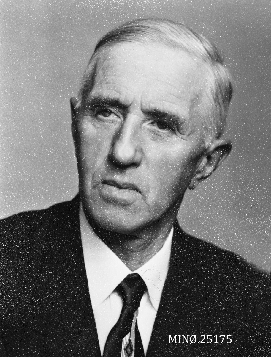Ukjent, Portrett av Olav Haldorsson Nyeggen (1887-1968)