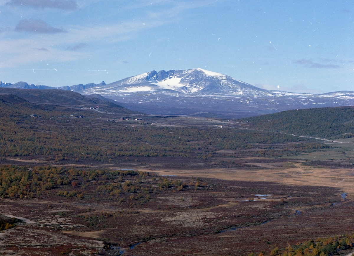 Widerøes Flyveselskap A/S, Flyfoto Hjerkinn, Snøhetta